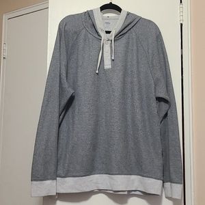 TWO Men's Old Navy Pullover shirts with hoodie